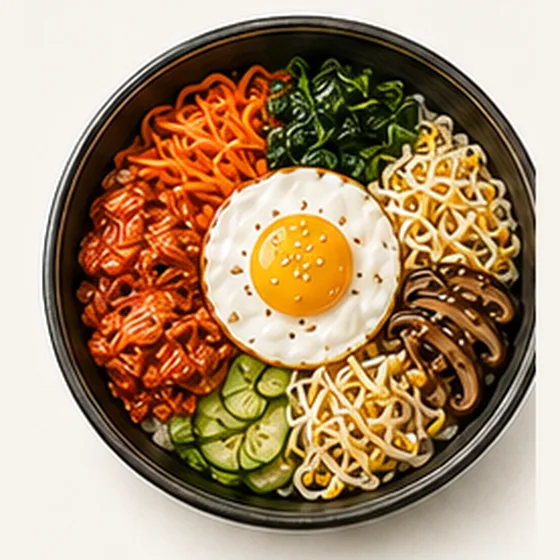 Kimchi Bibimbap — 김치비빔밥