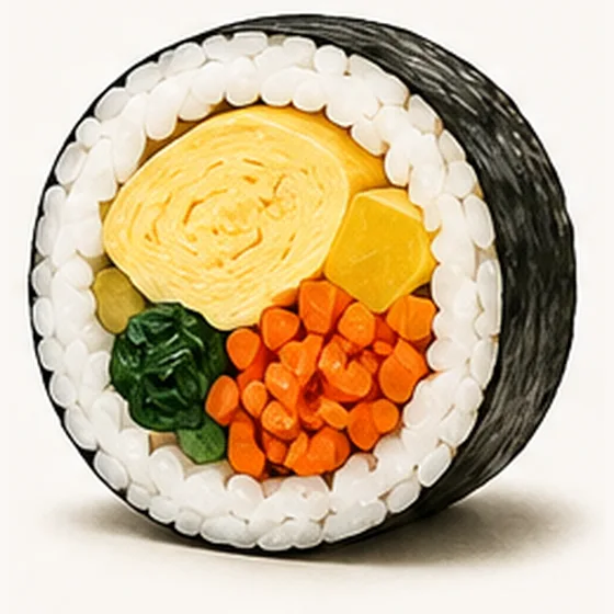 Egg Kimbap — 계란김밥