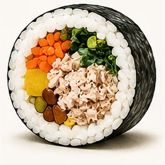 Tuna Kimbap — 참치김밥