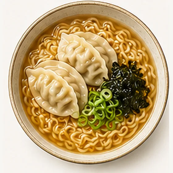 Dumpling Ramen — 만두라면