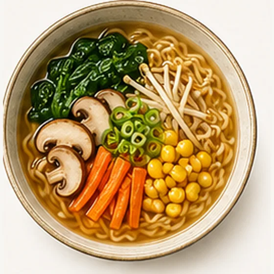 Veggie Ramen — 야채라면