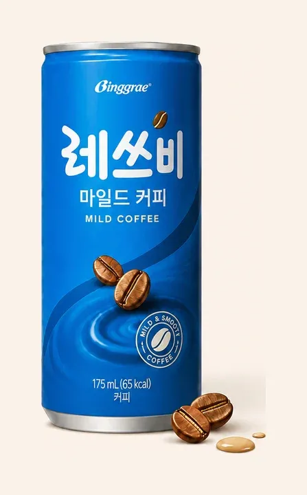 Let's Be — Mild Coffee — 레쓰비 마일드
