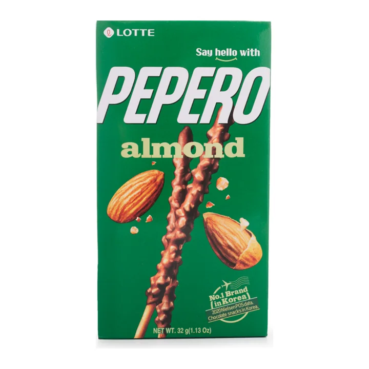 Lotte Pepero — Almond — 빼빼로 아몬드