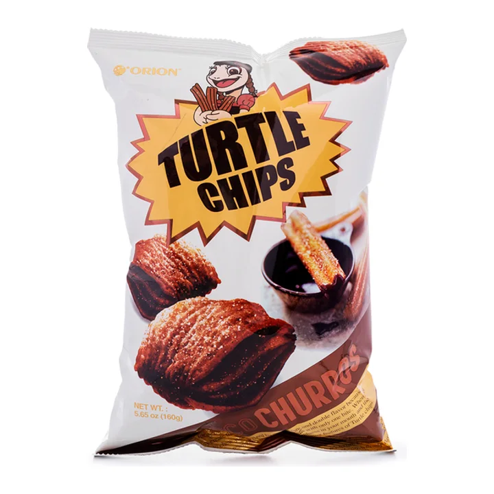 Orion Turtle Chips — Choco Churros — 꼬북칩 초코츄러스맛
